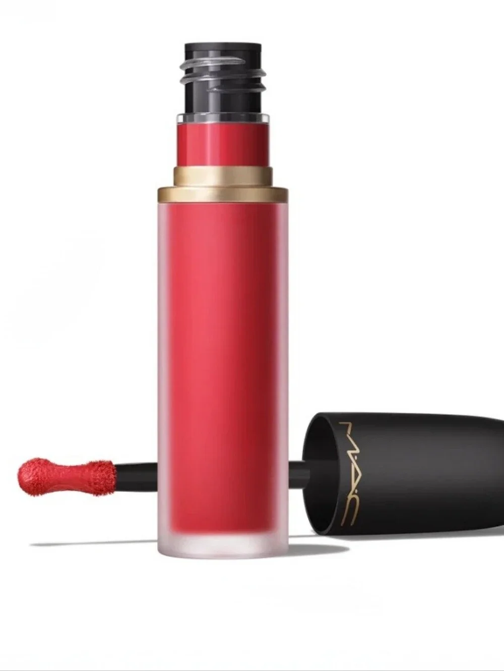 MAC A Little Tamed Powder Kiss Liquid Lipcolour